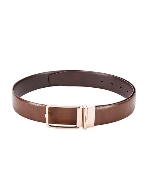 brown leather belt - 18107948 - Very Small Image - 1
