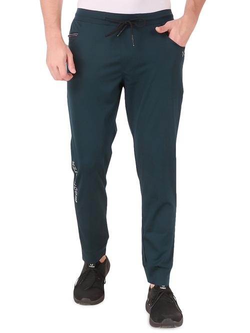 green solid jogger - 18108764 - Very Small Image - 1
