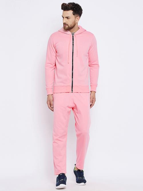 solid full length track suit - 18110188 - Very Small Image - 1