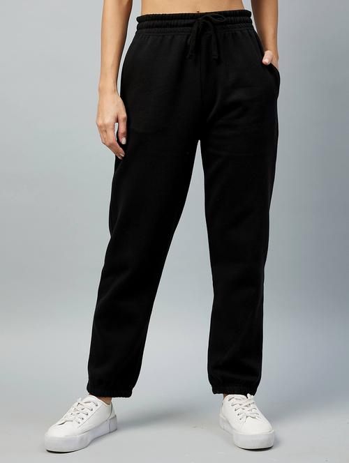 mid rise solid jogger - 18110235 - Very Small Image - 1