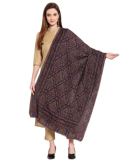 women's florals shawl - 18110397 - Very Small Image - 1