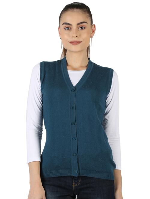 blue cotton cardigan - 18110655 - Very Small Image - 1