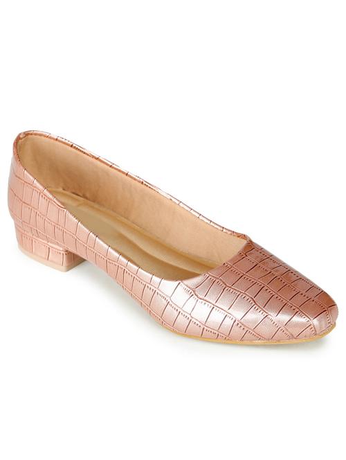 pink synthetic slip on ballerina - 18111470 - Very Small Image - 1