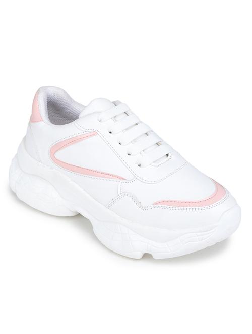 white lace-up sneaker - 18111508 - Very Small Image - 1