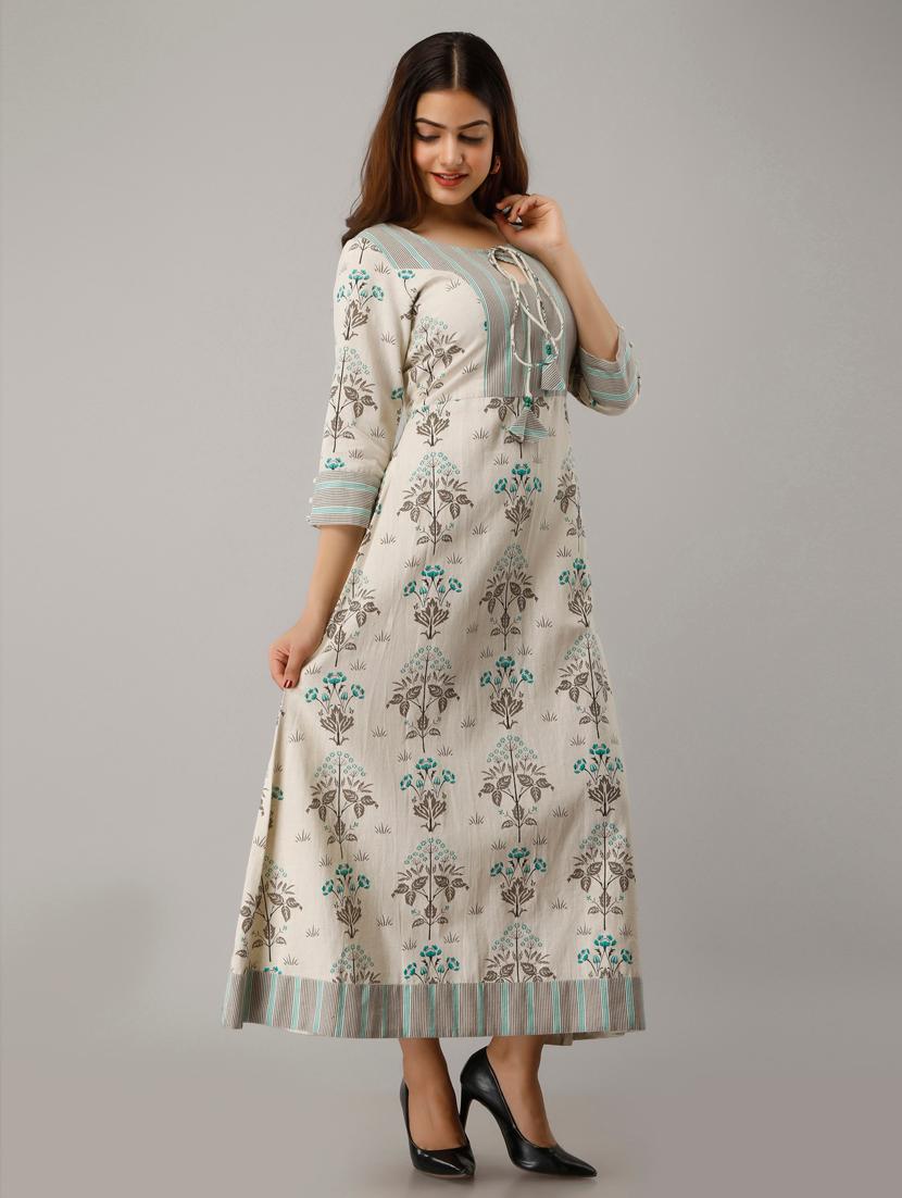 women's a-line kurta - 18111653 - Standard Image - 3