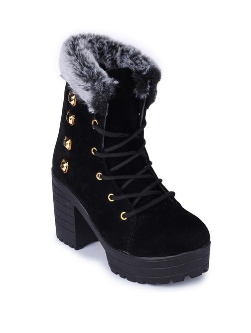 black lace up boot - 18112549 - Very Small Image - 1