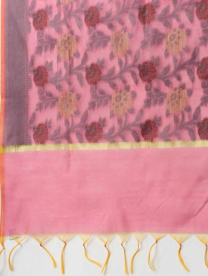 embroidered unstitched suit set - 18113088 - Zoom Image - 4