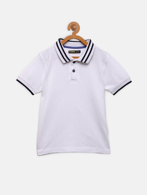 polo neck solid t-shirt - 18113983 - Very Small Image - 1