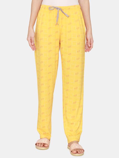 drawstring waist printed  pajama - 18114250 - Very Small Image - 1