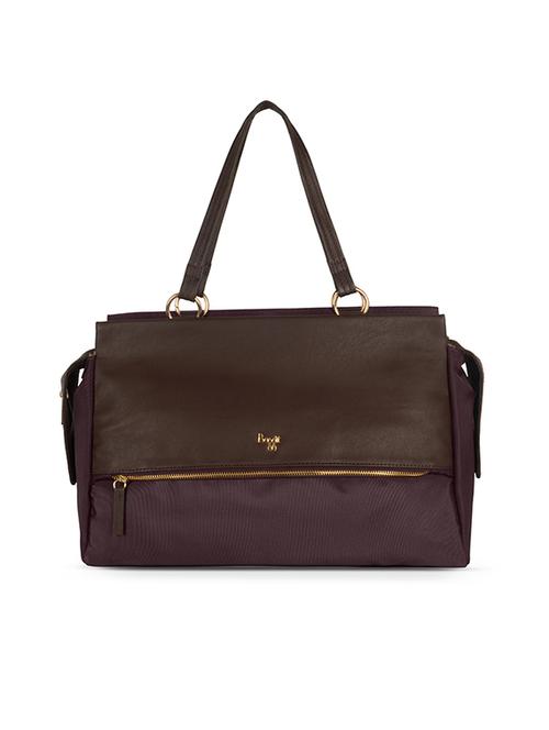 purple nylon handbag - 18117778 - Very Small Image - 1