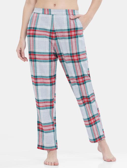 grey checked pajama - 18118776 - Very Small Image - 1