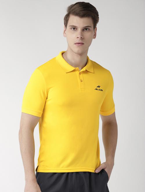 yellow polyester tshirt - 18119403 - Very Small Image - 1