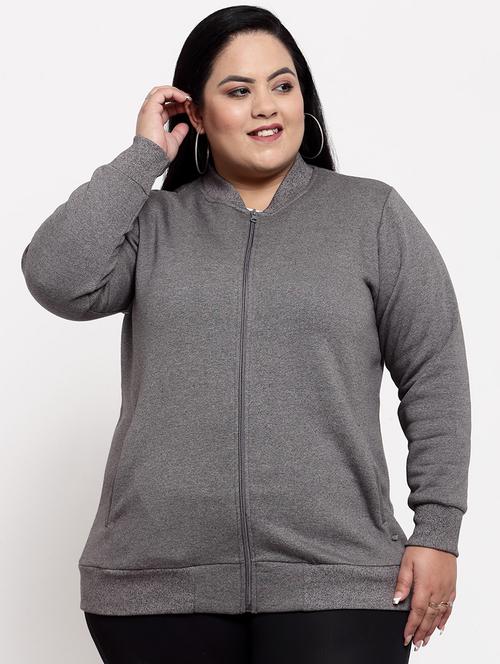 women's plain sweatshirt - 18120622 - Very Small Image - 1
