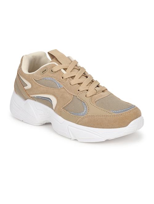 brown suede laceup casual shoes - 18141052 - Very Small Image - 1