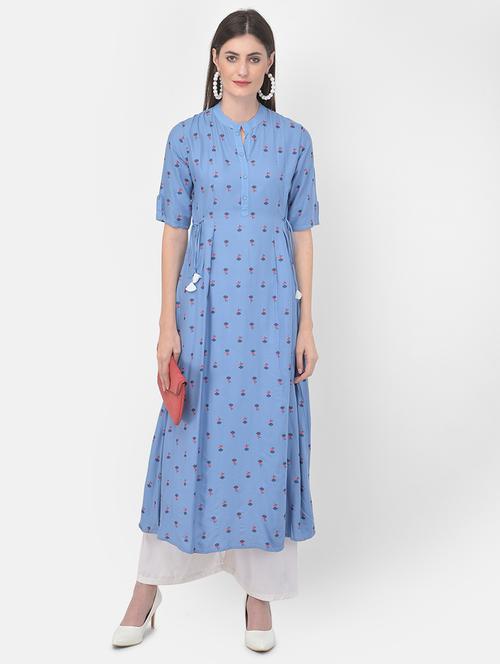 women's a-line kurta - 18141329 - Very Small Image - 1