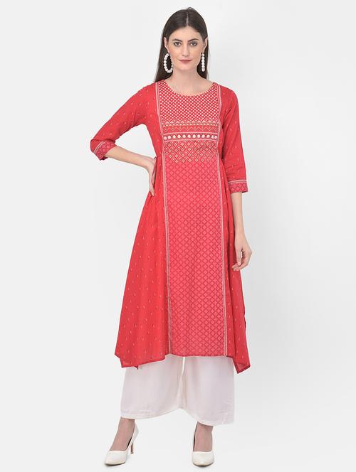 women's a-line kurta - 18141347 - Very Small Image - 1