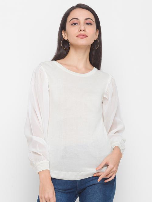 women's plain round neck t-shirt - 18141988 - Very Small Image - 1