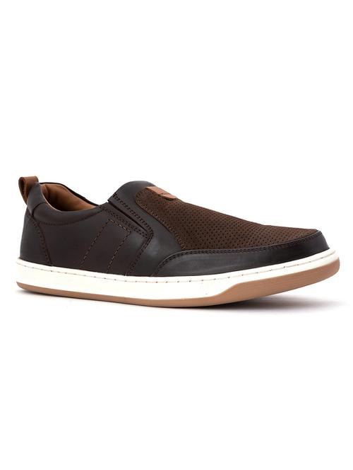 brown slip on shoes - 18143531 - Very Small Image - 1