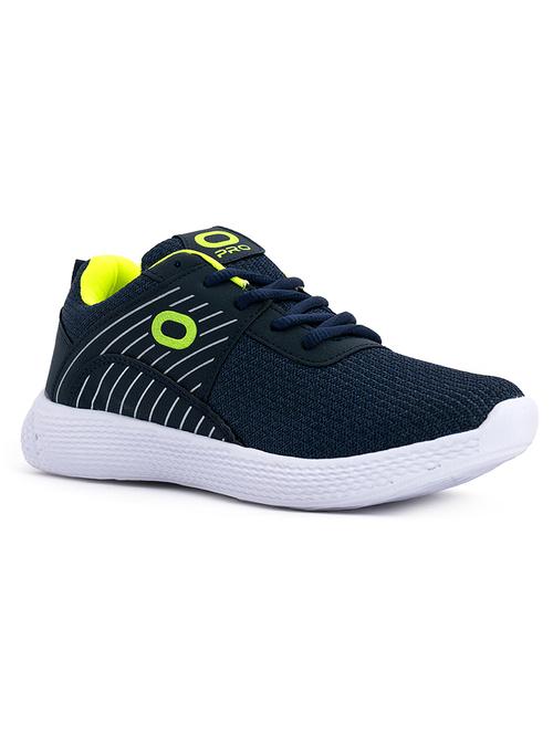 navy fabric sport shoes - 18143590 - Very Small Image - 1