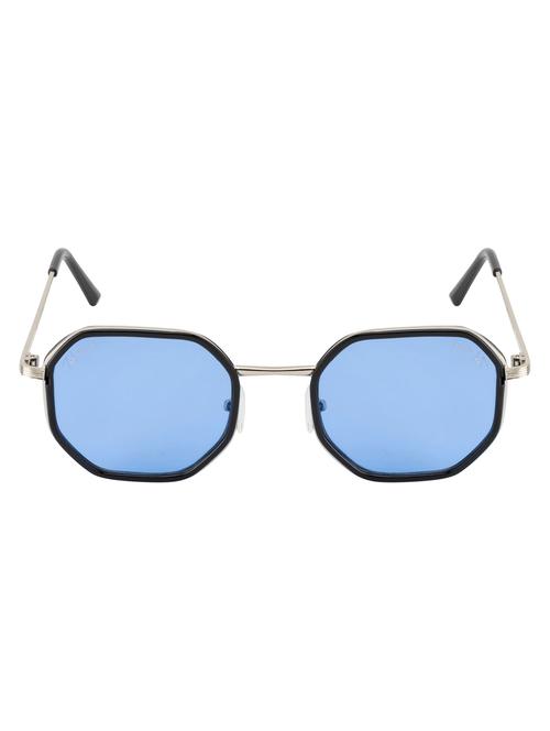 edgy by ted smith stylish hexagonal uv protection sunglasses for men women|51| - 18145714 - Very Small Image - 1