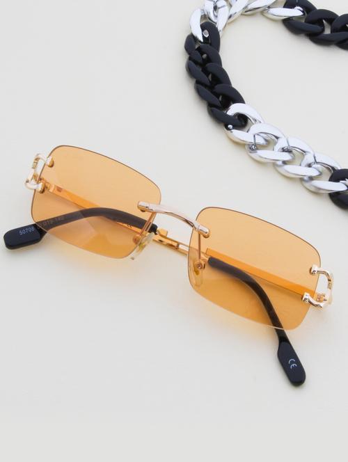 clasique by ted smith uv protection rectangular sunglasses stylish latest trending for men women (50) - 18145793 - Very Small Image - 1