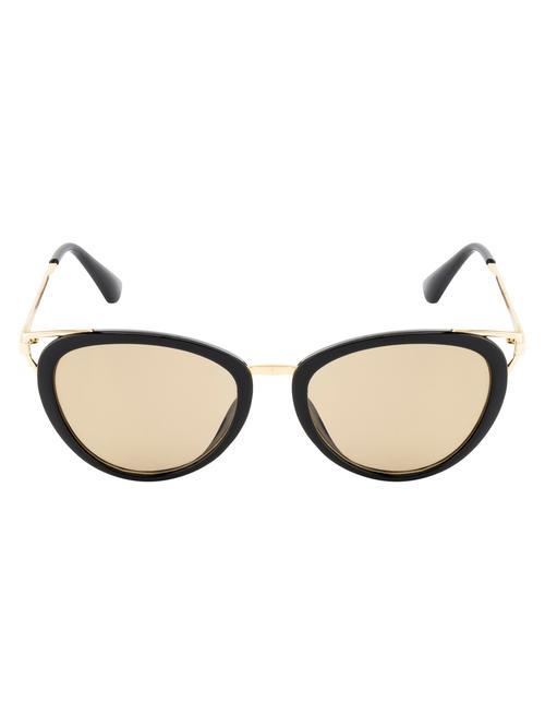 ted smith uv protection full rim cat-eye sunglasses - (ts-10002s_brn|52) (for women, brown) - 18146298 - Very Small Image - 1