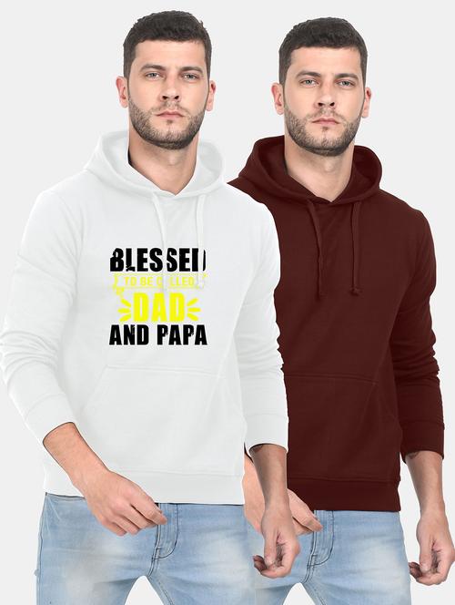 set of 2 printed sweatshirt - 18147462 - Very Small Image - 1
