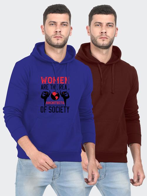 set of 2 printed sweatshirt - 18148543 - Very Small Image - 1
