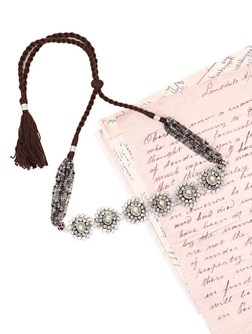 silver handcrafted necklace - 18151506 - Very Small Image - 1