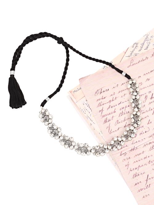 silver handcrafted necklace - 18151508 - Very Small Image - 1