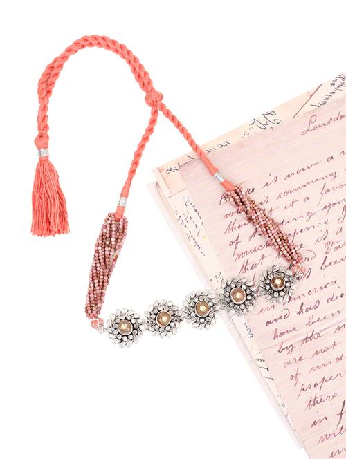 silver handcrafted necklace - 18151512 - Very Small Image - 1