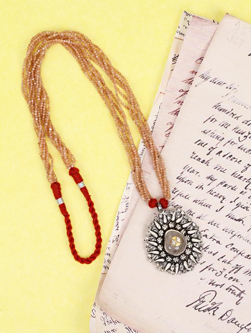 silver handcrafted necklace - 18151518 - Very Small Image - 1