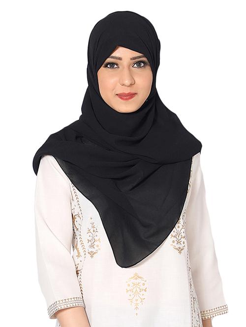 black chiffon stole - 18151818 - Very Small Image - 1