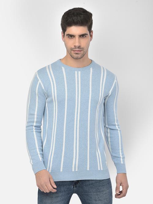 blue stripe pullover - 18151904 - Very Small Image - 1