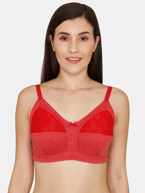 red floral regular bra - 18153051 - Very Small Image - 1