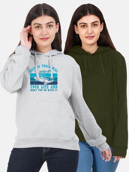 set of 2 hooded sweatshirts - 18153948 - Very Small Image - 1