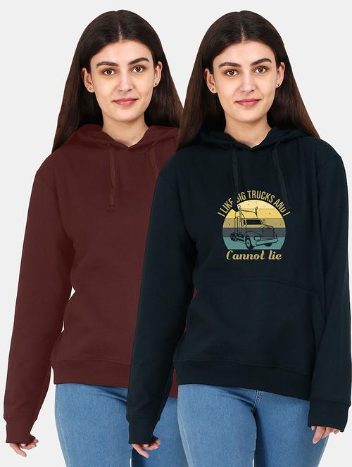 set of 2 hooded sweatshirt - 18154780 - Very Small Image - 1
