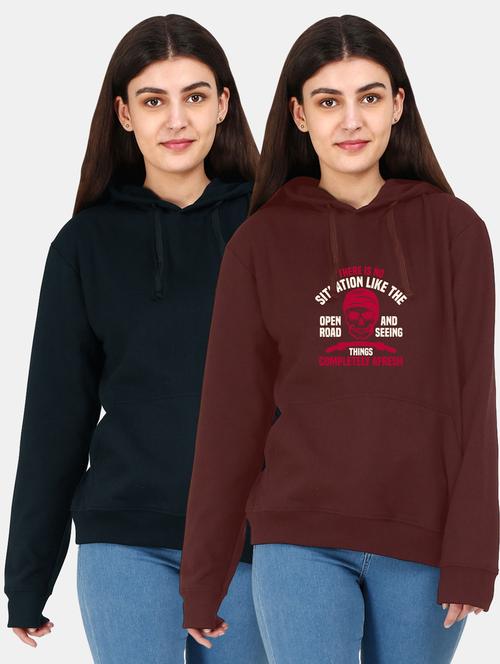 set of 2 pcs hooded sweatshirt - 18159289 - Very Small Image - 1