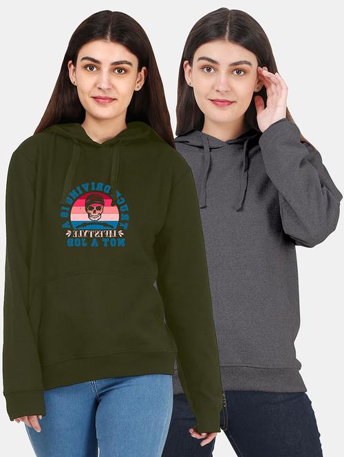 set of 2 hooded sweatshirts - 18159590 - Very Small Image - 1