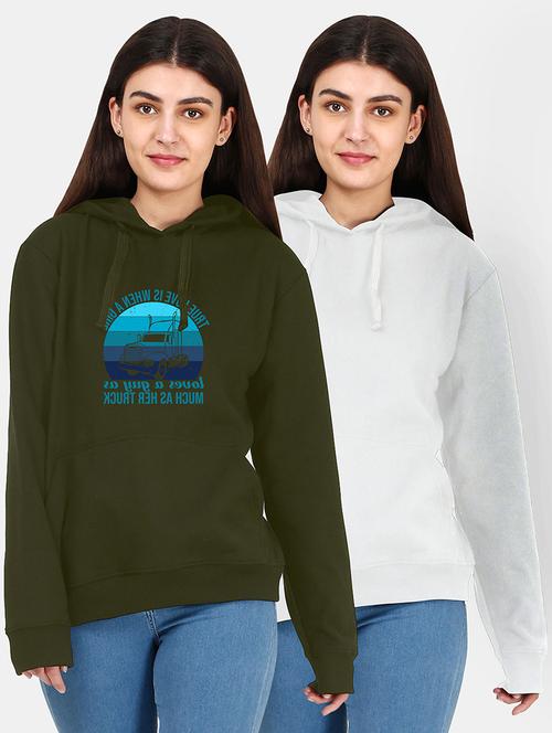 set of 2 hooded  sweatshirt - 18159830 - Very Small Image - 1