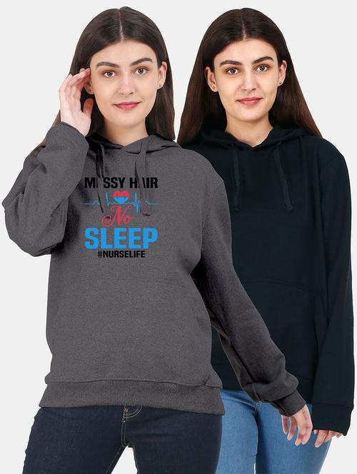 set of 2 hoodies sweatshirt - 18160852 - Very Small Image - 1