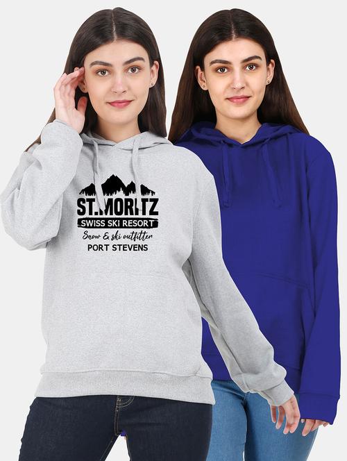 set of 2 hoodies sweatshirt - 18162529 - Very Small Image - 1
