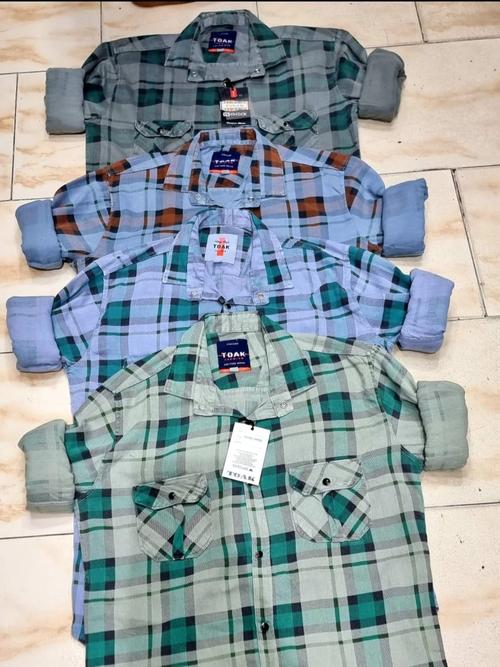 men denim shirt 3 pcs set  - 18164328 - Very Small Image - 1