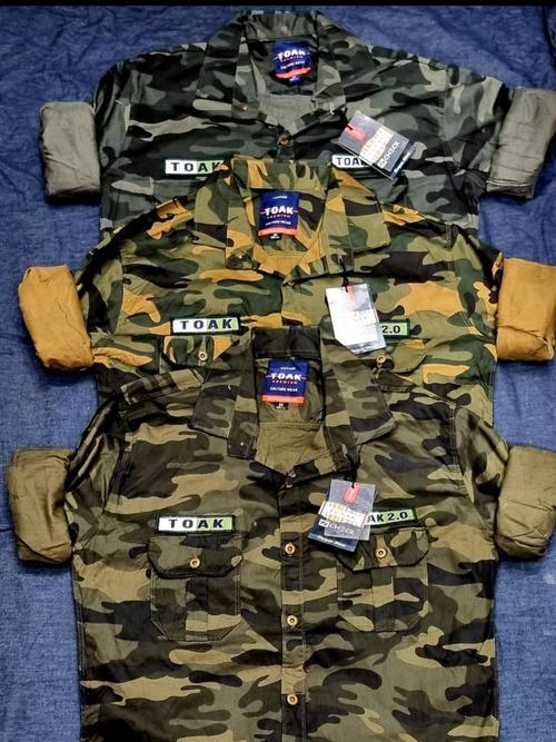 men army denim shirt 3 pcs  - 18164338 - Very Small Image - 1