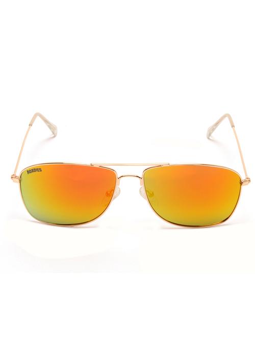 roadies rd-205-c3 rectangular sunglasses uv400 protection - 18164402 - Very Small Image - 1