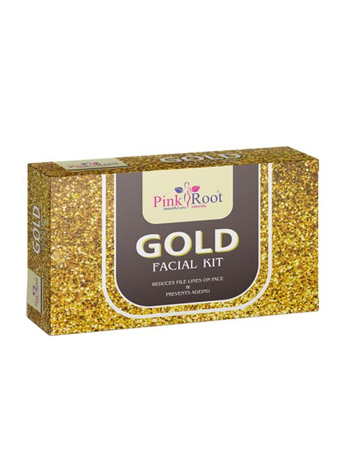 pink root mix fruit soap 100gm (pack of 3) with pink root gold facial kit - 18168585 - Very Small Image - 1