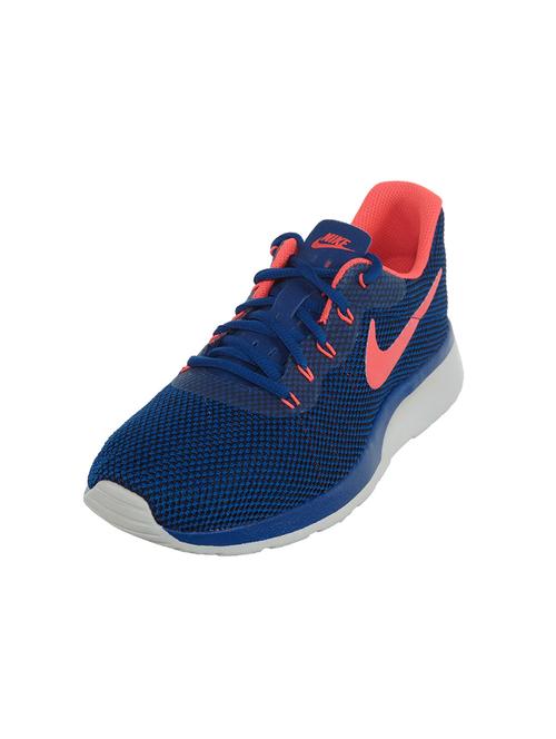 blue solid lace up sport shoe - 18170936 - Very Small Image - 1