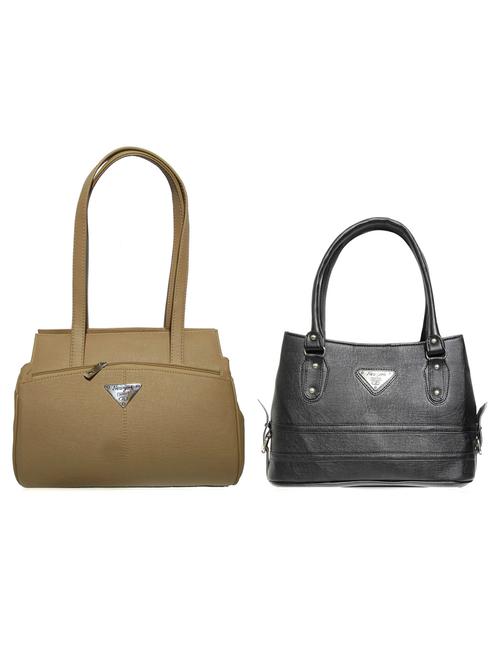 Multi Colored Leatherette (pu) Combo Handbag - 18172187 - Very Small Image - 1
