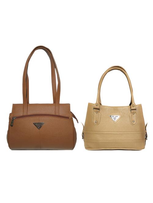 Multi Colored Leatherette (pu) Combo Handbag - 18172191 - Very Small Image - 1