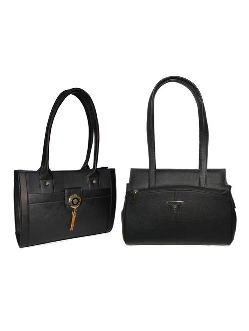 multi colored leatherette (pu) combo handbag - 18172229 - Very Small Image - 1